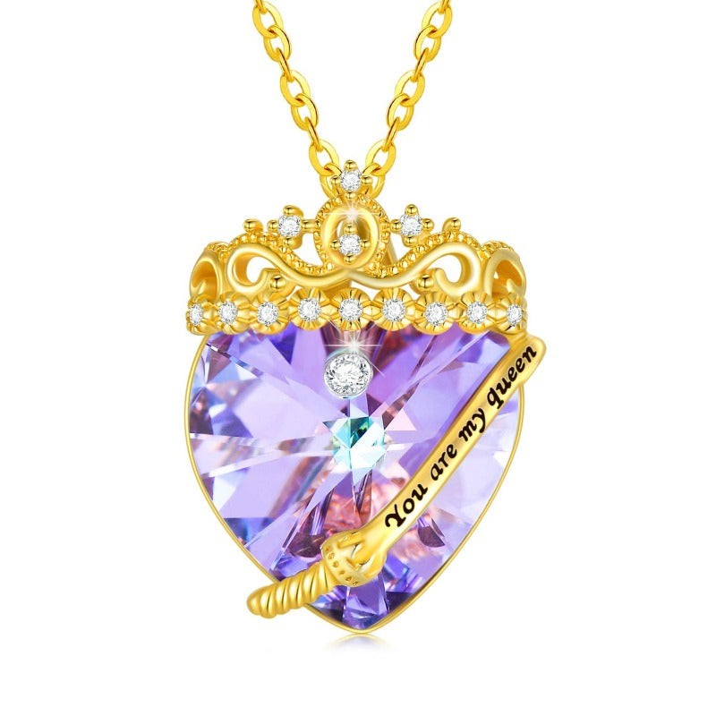 Enhance Your Style with a Crown Pendant Necklace for Women