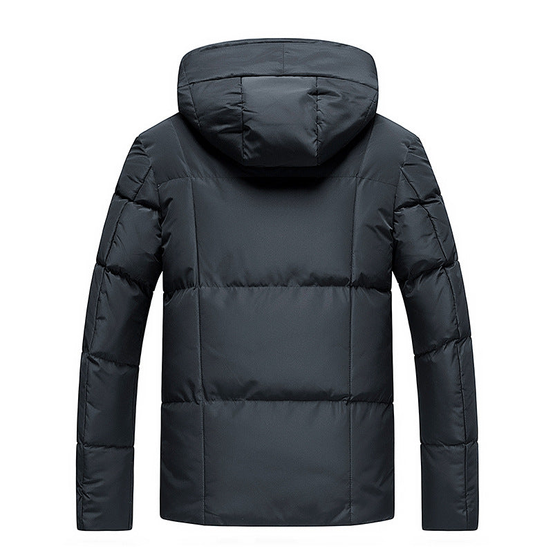 Parka Winter Thick Cotton Mountain Hooded Jacket for Men