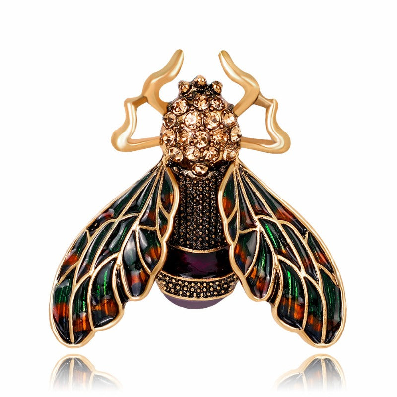 Insect Bee Lapel Pins Brooch for Women