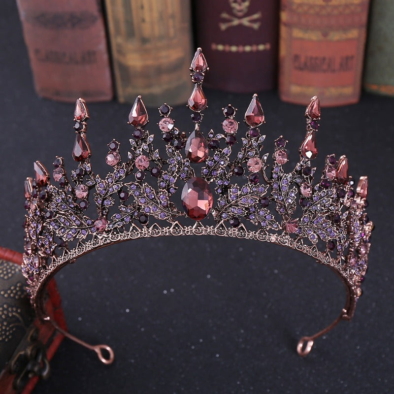 Princess Diamond Wedding Crowns for Women