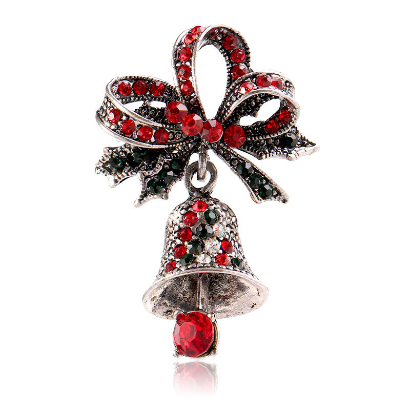Holiday Brooch Bell for Women