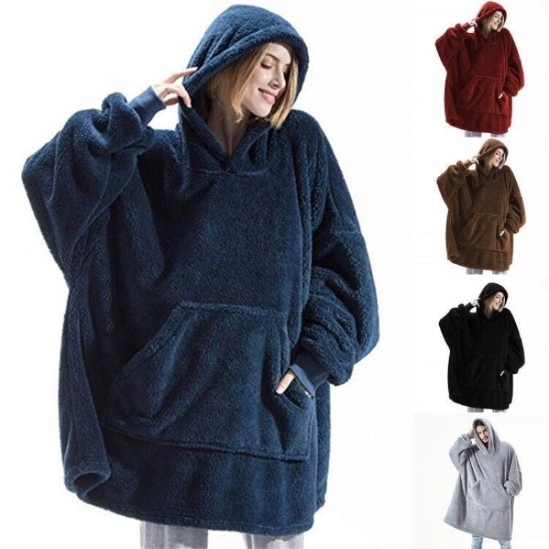 Oversized Hoodie Sweatshirt Blanket for Women